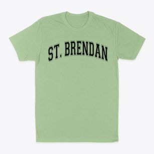 St Brendan Parish Varsity Arch Classic Dad T-Shirt