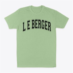 L E Berger Elementary School Varsity Arch Classic Dad T-Shirt