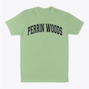 Perrin Woods Elementary School Varsity Arch Classic Dad T-Shirt