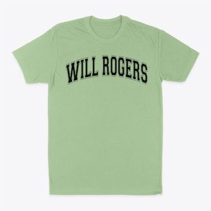 Will Rogers High School Varsity Arch Classic Dad T-Shirt