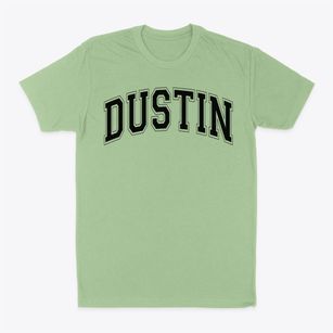 Dustin Public School Varsity Arch Classic Dad T-Shirt