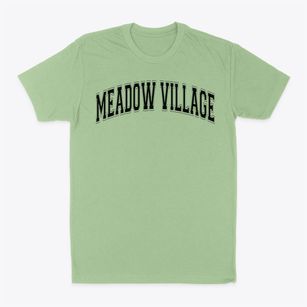 Meadow Village Elementary School Varsity Arch Classic Dad T-Shirt