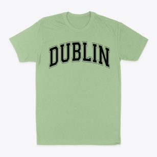 Dublin Elementary School Varsity Arch Classic Dad T-Shirt