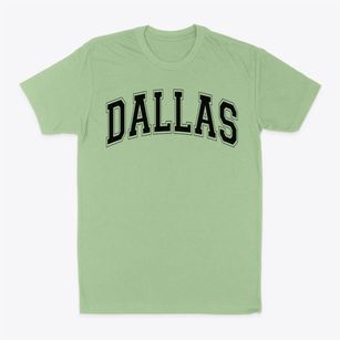 Dallas Academy Varsity Arch Classic Dad T-Shirt