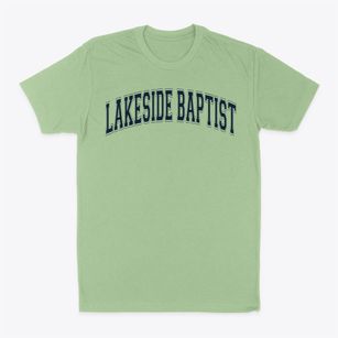 Lakeside Baptist Academy Varsity Arch Classic Dad T-Shirt
