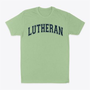 Lutheran High North Varsity Arch Classic Dad T-Shirt