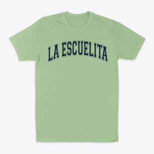 La Escuelita Bilingual School Varsity Arch Classic Dad T-Shirt