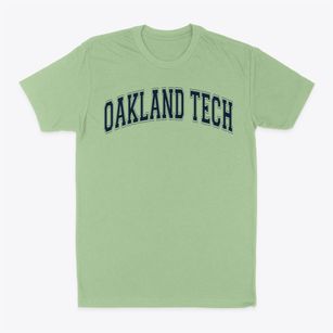 Oakland Technical High School Varsity Arch Classic Dad T-Shirt