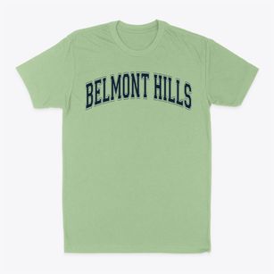 Belmont Hills Elementary School Varsity Arch Classic Dad T-Shirt