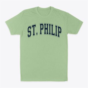 Saint Philip Lutheran School Varsity Arch Classic Dad T-Shirt