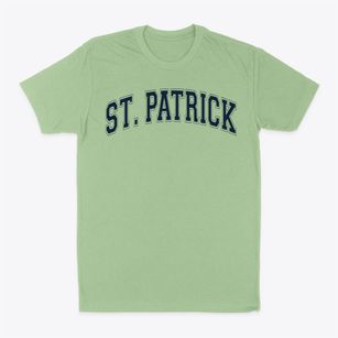 St Patrick Parish Varsity Arch Classic Dad T-Shirt
