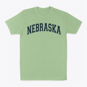 Nebraska Elementary School Varsity Arch Classic Dad T-Shirt