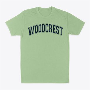 Woodcrest Elementary School Varsity Arch Classic Dad T-Shirt