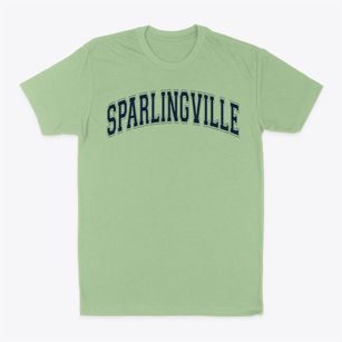 Sparlingville Elementary School Varsity Arch Classic Dad T-Shirt