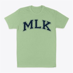 Martin Luther King Magnet School Varsity Arch Classic Dad T-Shirt