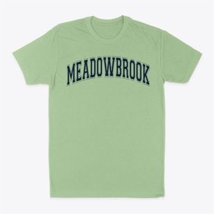 Meadowbrook School Varsity Arch Classic Dad T-Shirt