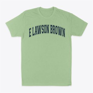 E Lawson Brown Middle School Varsity Arch Classic Dad T-Shirt