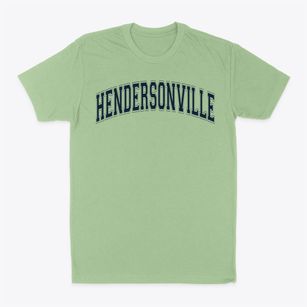 Hendersonville High School Varsity Arch Classic Dad T-Shirt