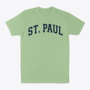 St Paul Parish Varsity Arch Classic Dad T-Shirt