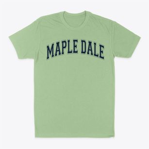 Maple Dale Elementary School Varsity Arch Classic Dad T-Shirt