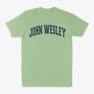 John Wesley Charter School Varsity Arch Classic Dad T-Shirt