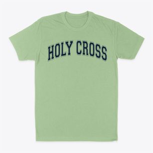 Holy Cross School Varsity Arch Classic Dad T-Shirt