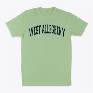 West Allegheny Middle School Varsity Arch Classic Dad T-Shirt