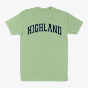 Highland Middle School Varsity Arch Classic Dad T-Shirt