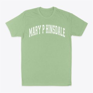 Mary P Hinsdale Elementary School Varsity Arch Classic Dad T-Shirt