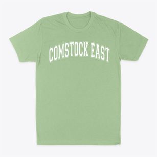 Comstock East Elementary School Varsity Arch Classic Dad T-Shirt