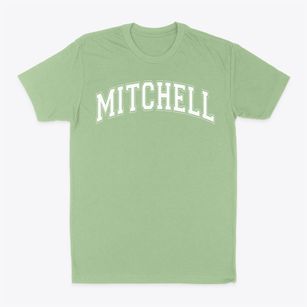 Mitchell Elementary School Varsity Arch Classic Dad T-Shirt