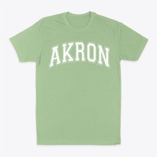 Akron High School Varsity Arch Classic Dad T-Shirt