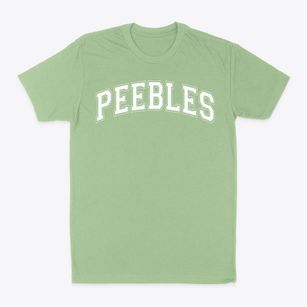 Peebles Elementary School Varsity Arch Classic Dad T-Shirt