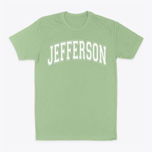 Jefferson Elementary School Varsity Arch Classic Dad T-Shirt