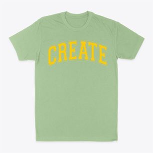 Create Charter High School Varsity Arch Classic Dad T-Shirt