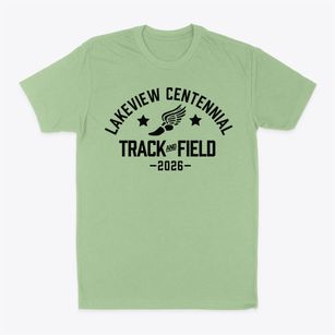 Lakeview Centennial High School Track and Field Classic Dad T-Shirt