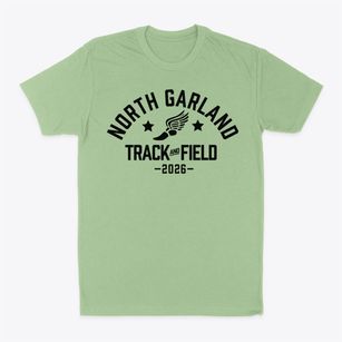 North Garland High School Track and Field Classic Dad T-Shirt