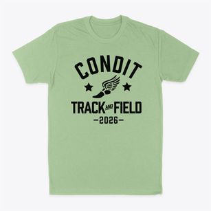 Condit Elementary School Track and Field Classic Dad T-Shirt