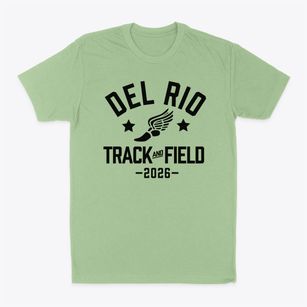 Del Rio High School Track and Field Classic Dad T-Shirt