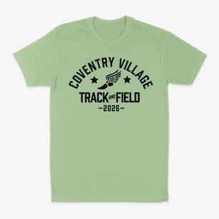 Coventry Village School Track and Field Classic Dad T-Shirt