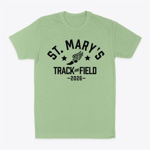 Saint Mary's Academy Track and Field Classic Dad T-Shirt
