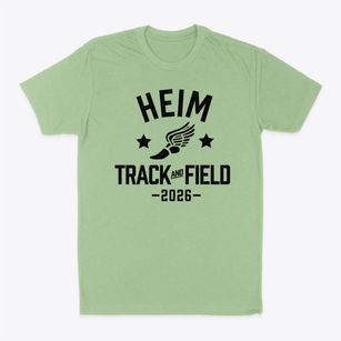 Heim Middle School Track and Field Classic Dad T-Shirt