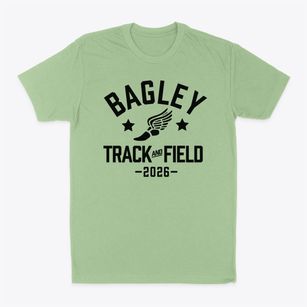 Bagley Elementary School Track and Field Classic Dad T-Shirt
