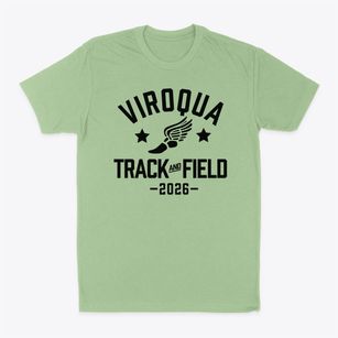Viroqua High School Track and Field Classic Dad T-Shirt
