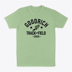 Goodrich High School Track and Field Classic Dad T-Shirt