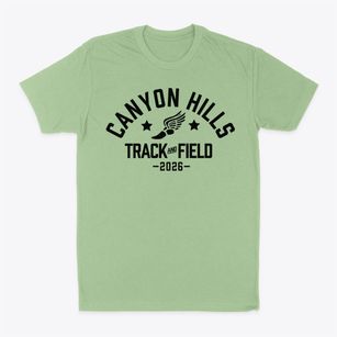 Canyon Hills High School Track and Field Classic Dad T-Shirt
