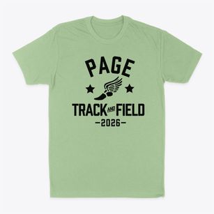 Page Private School Track and Field Classic Dad T-Shirt