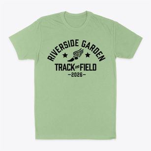 Riverside Garden Elementary School Track and Field Classic Dad T-Shirt