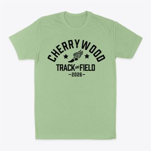 Cherrywood Elementary School Track and Field Classic Dad T-Shirt