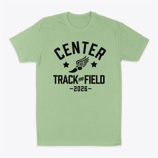 Center Junior High School Track and Field Classic Dad T-Shirt